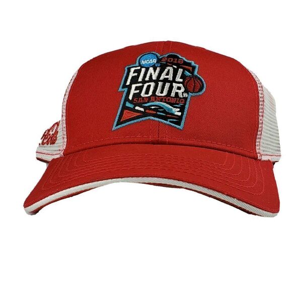 Coca Cola Other - NCAA Final Four 2018 Coca-Cola Circle-K San Antonio Mesh Back Hat Cap Red New